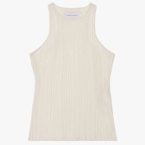 100% Merino Wool Irregular Rib Tank